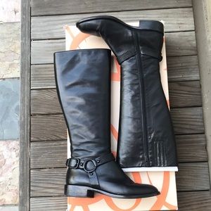 Via Spiga Brandice 2 black riding boots